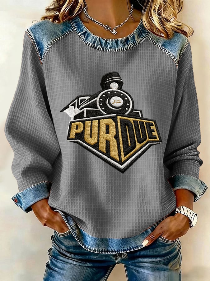 Women's Basketball Print Casual Top