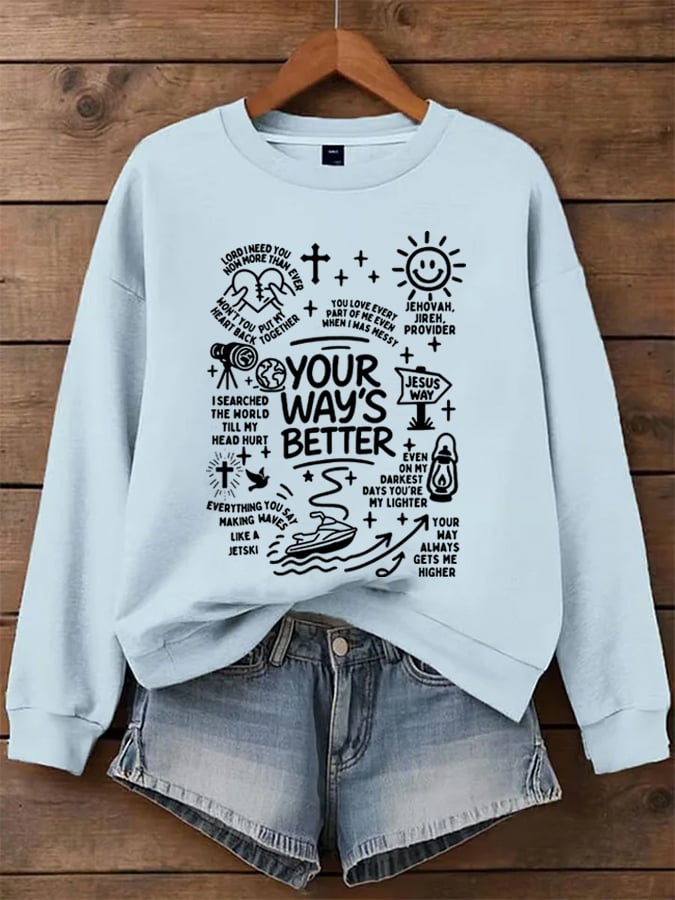 🔥Buy 3 Get 15% Off🔥Women's Your Way's Better Sweatshirts