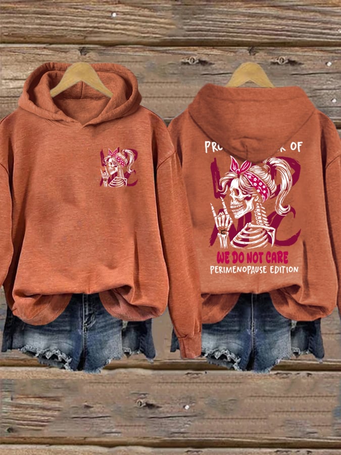 Women's  WDNC Menopause And Perimenopause Print Sweatshirt