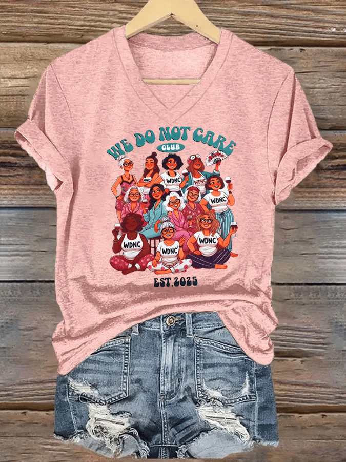 Women's  We overlook printed T-shirts