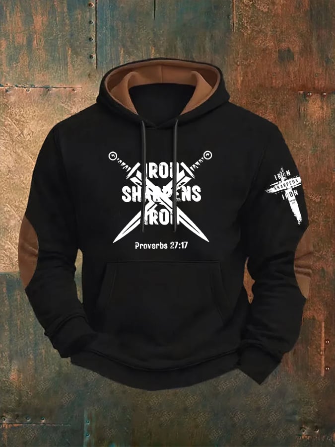 🔥Buy 3 Get 15% Off🔥Men's Iron Sharpens Iron Faith  Sweatshirts