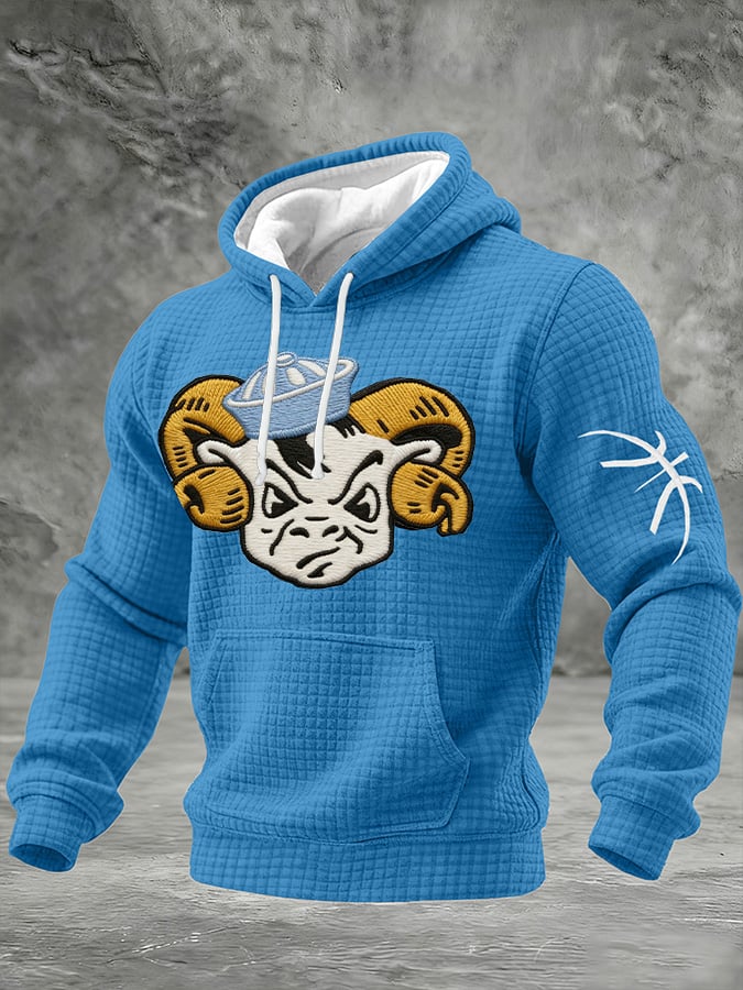Men's Basketball Waffle Knit Long-Sleeve T-Shirt