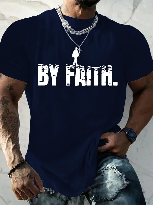 🔥Buy 3 Get 15% Off🔥Men's By Faith Printed  Shirt