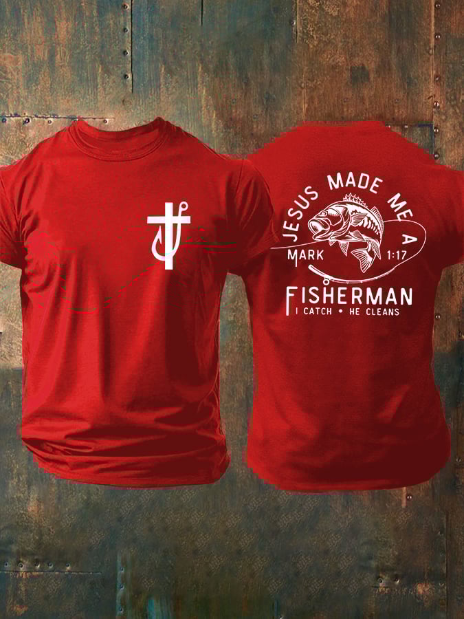 🔥Buy 3 Get 15% Off🔥Men'S Casual Faith Short-Sleeved T-Shirt