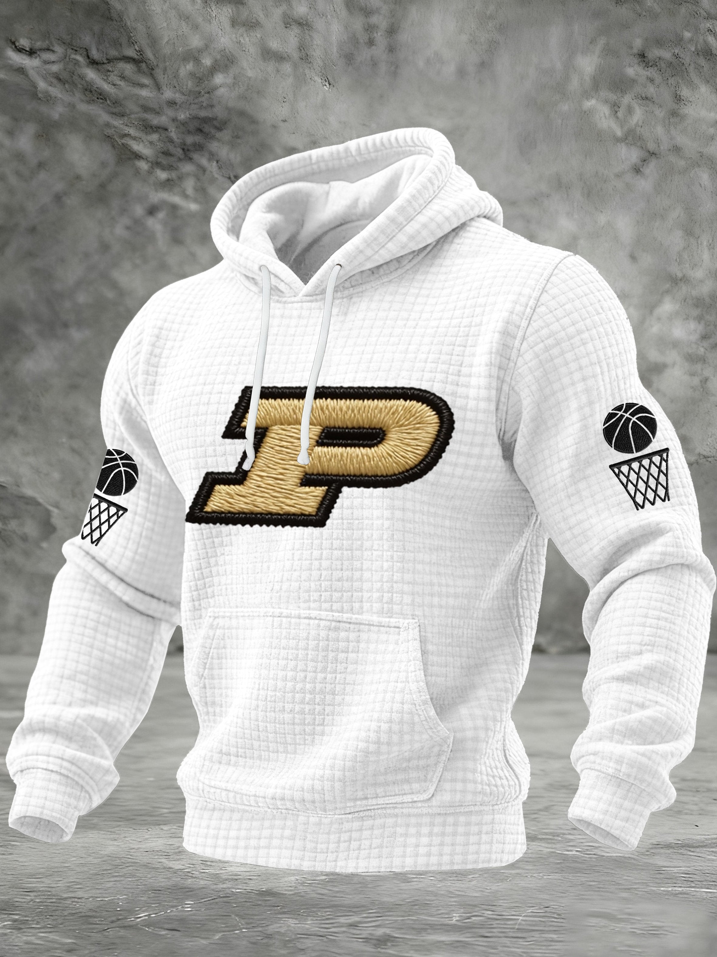 Men's Basketball Print Hoodie