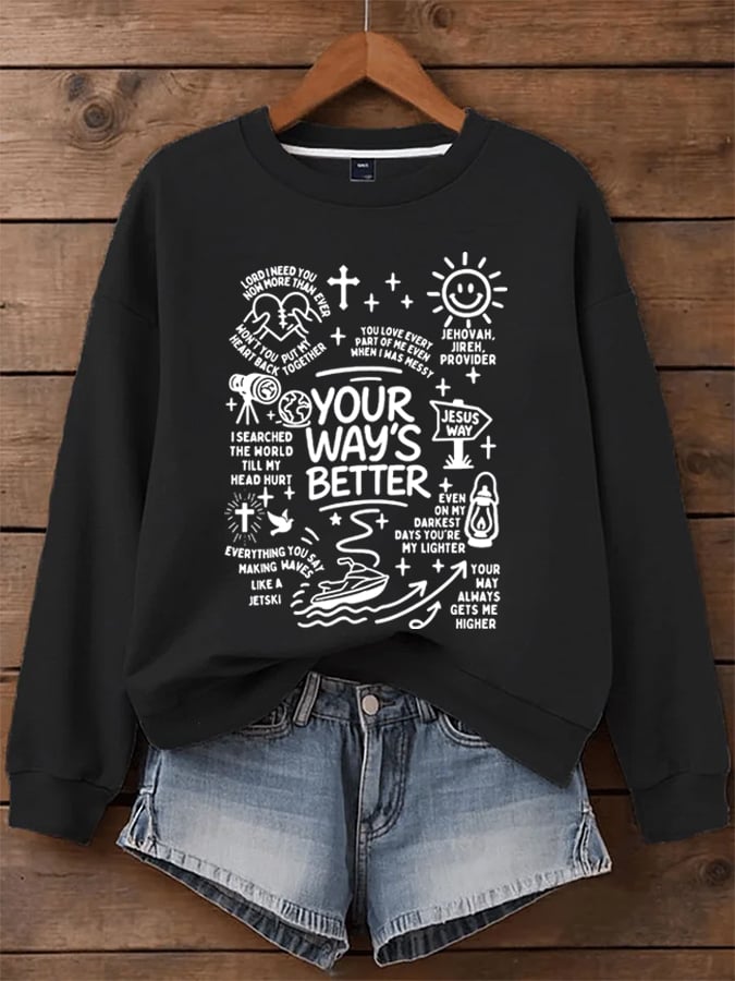 🔥Buy 3 Get 15% Off🔥Women's Your Way's Better Sweatshirts