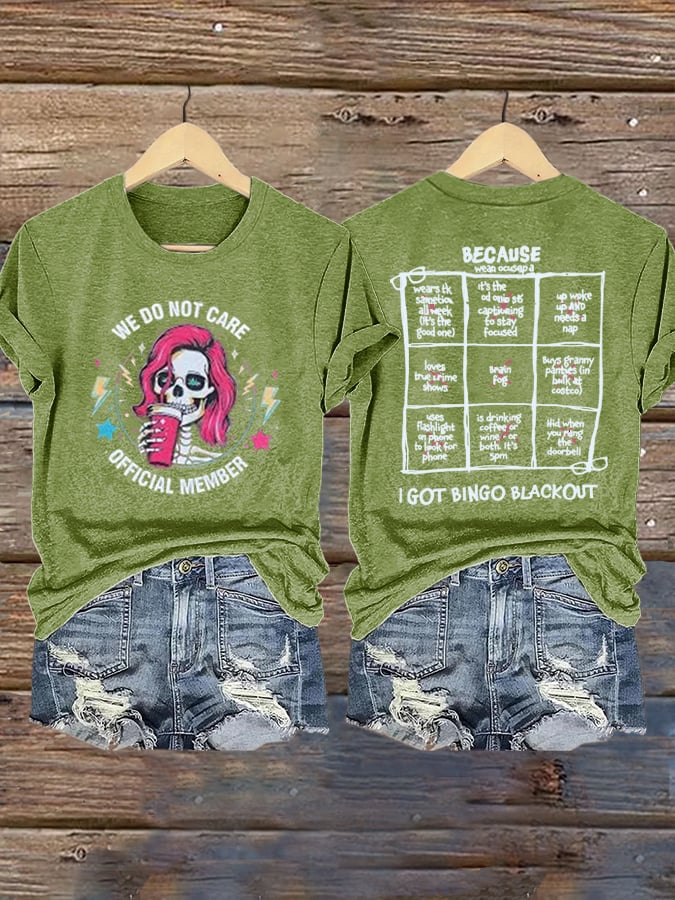 Women's WDNC Menopause And Perimenopause Print  Print Shirt