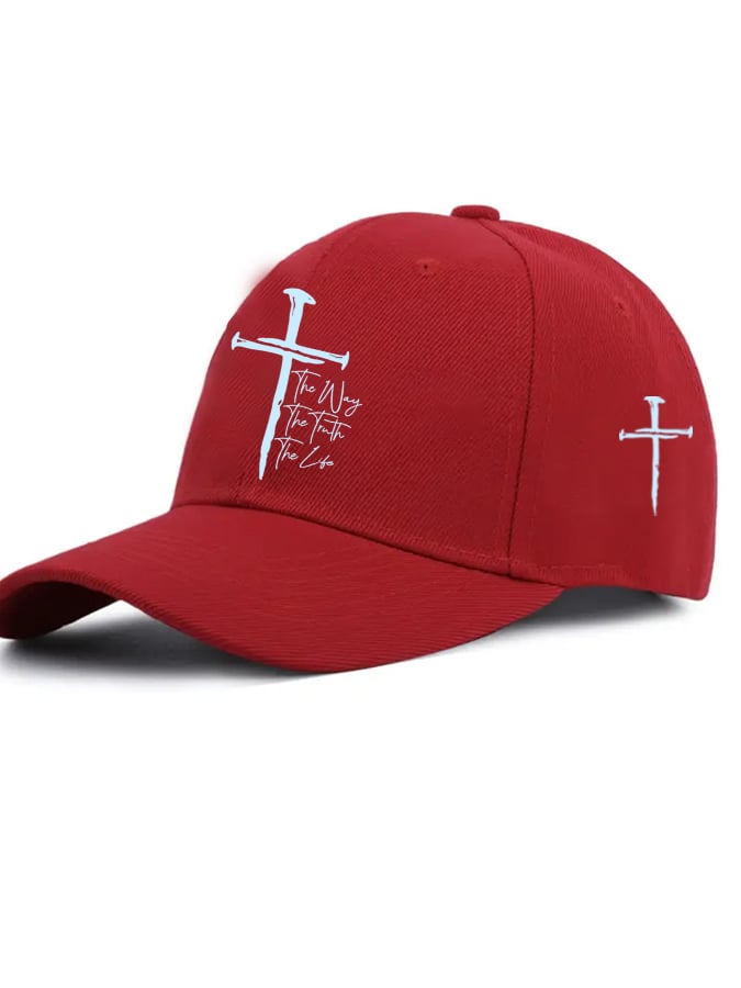 🔥Buy 3 Get 15% Off🔥Unisex The Way The Truth The Life Print Baseball Cap