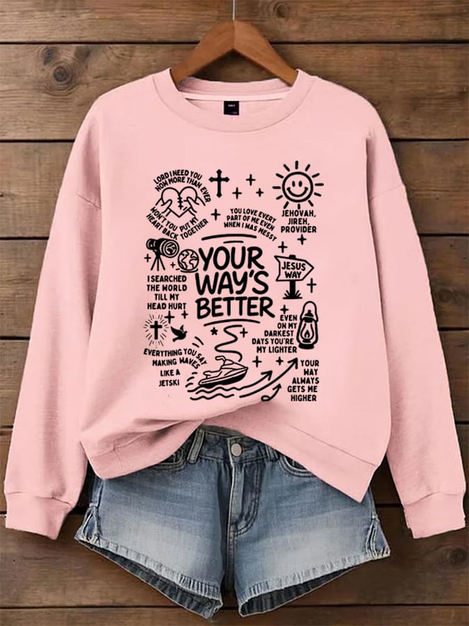 🔥Buy 3 Get 15% Off🔥Women's Your Way's Better Sweatshirts