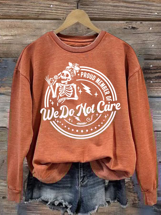 Women's   Retro Funny Proud Member Of Club Menopause Perimenopause Print  Sweatshirt