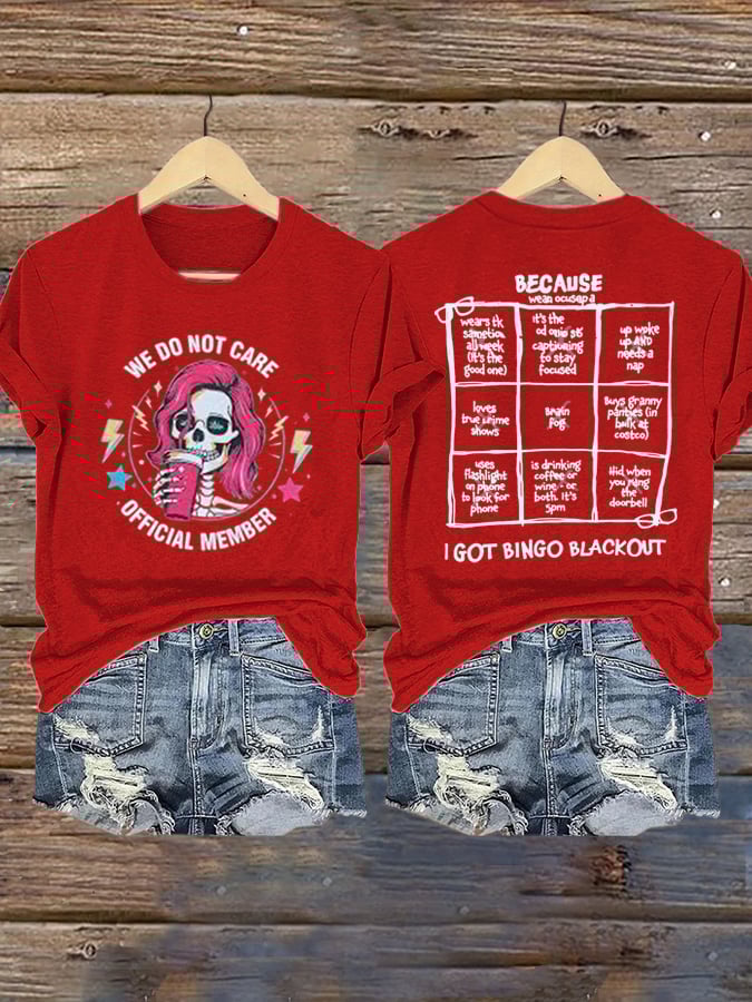 Women's WDNC Menopause And Perimenopause Print  Print Shirt