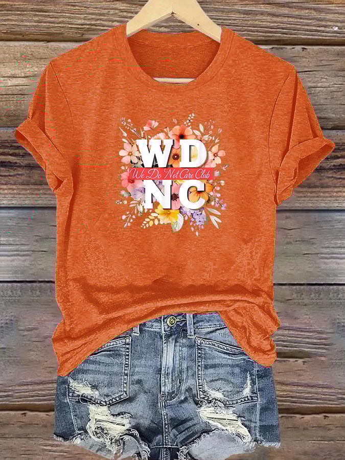 Women's  Retro Funny Proud Member Of Club Menopause Perimenopause Print T-Shirt