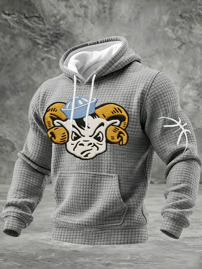 Men's Basketball Waffle Knit Long-Sleeve T-Shirt