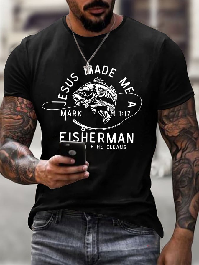 🔥Buy 3 Get 15% Off🔥Men'S Casual Faith Short-Sleeved T-Shirt