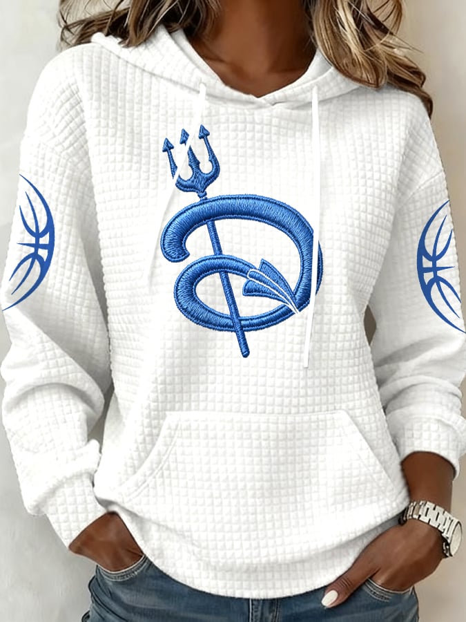 Women's Basketball Printed Casual Sweatshirt