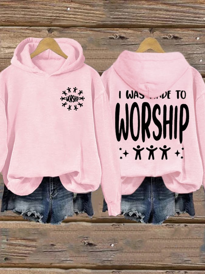 🔥Buy 3 Get 15% Off🔥Women's I Was Made To Worship   Sweatshirts