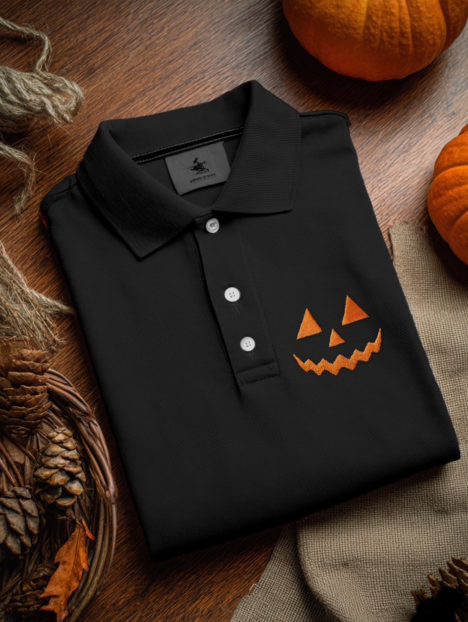 🔥Buy 3 Get 15% Off🔥Men's Offline Business Autumn Pumpkin Contrast Polo