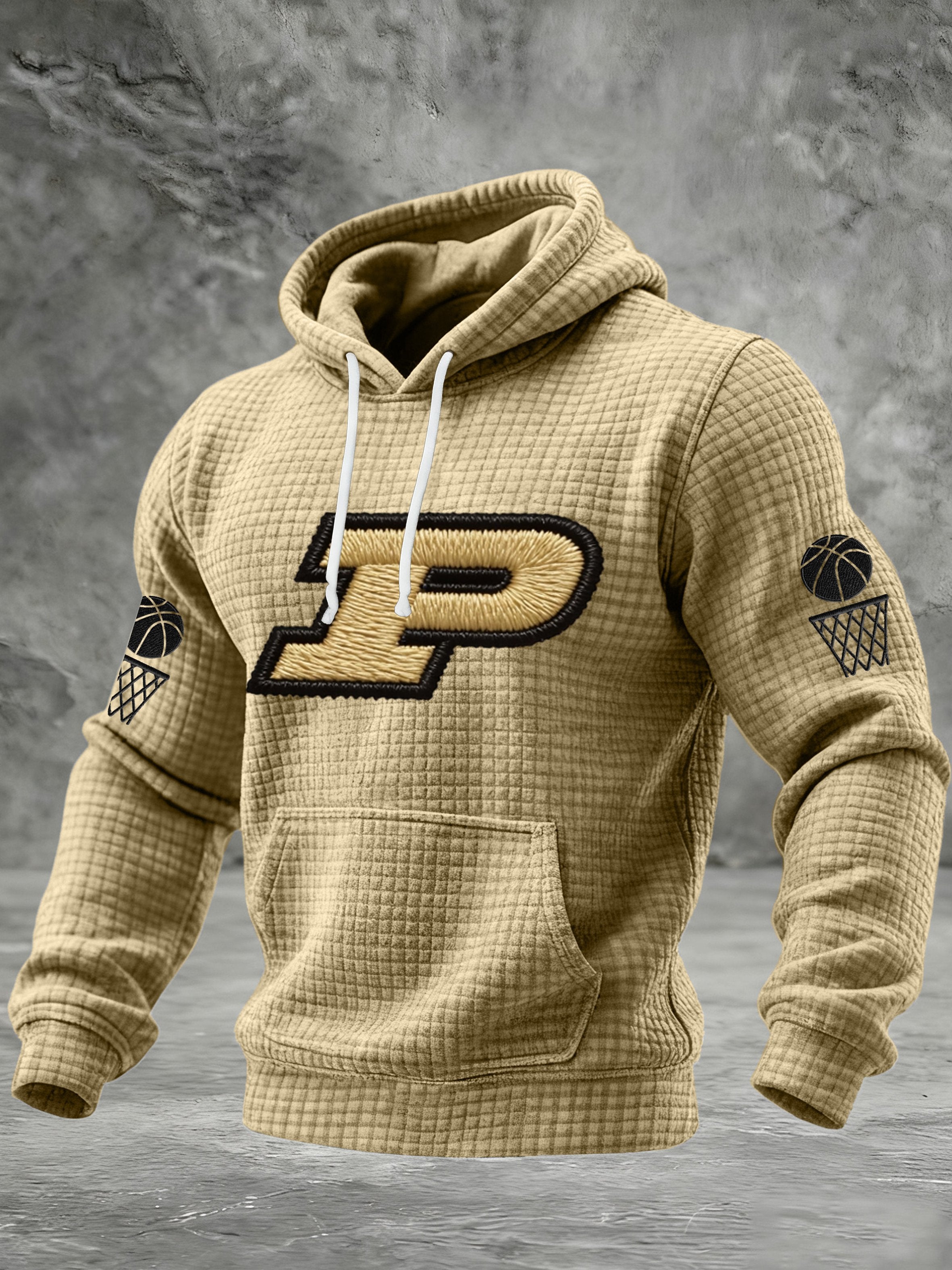 Men's Basketball Print Hoodie