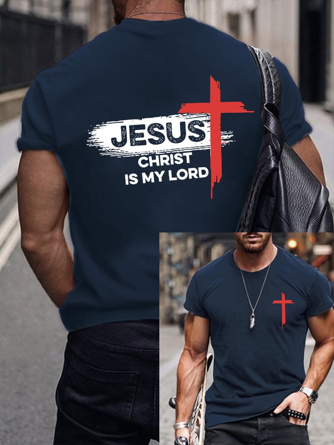 🔥Buy 3 Get 15% Off🔥Men'S Casual Faith Short-Sleeved T-Shirt
