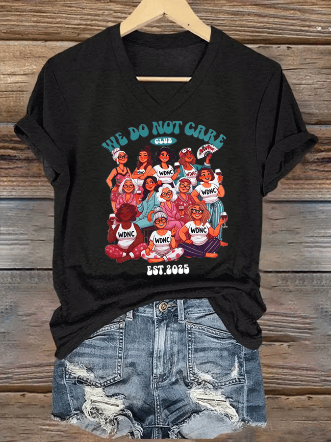 Women's  We overlook printed T-shirts