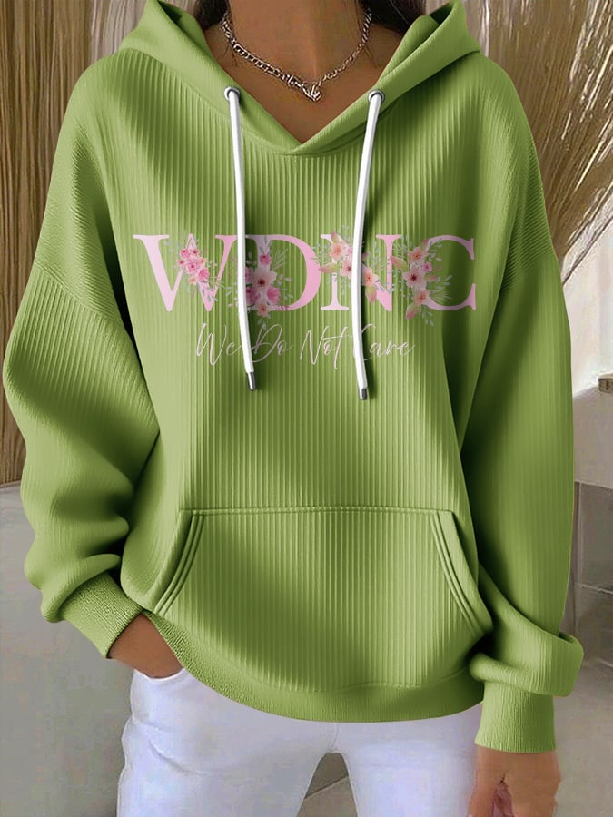 Retro Funny WDNC Menopause Perimenopause Print Hoodie
