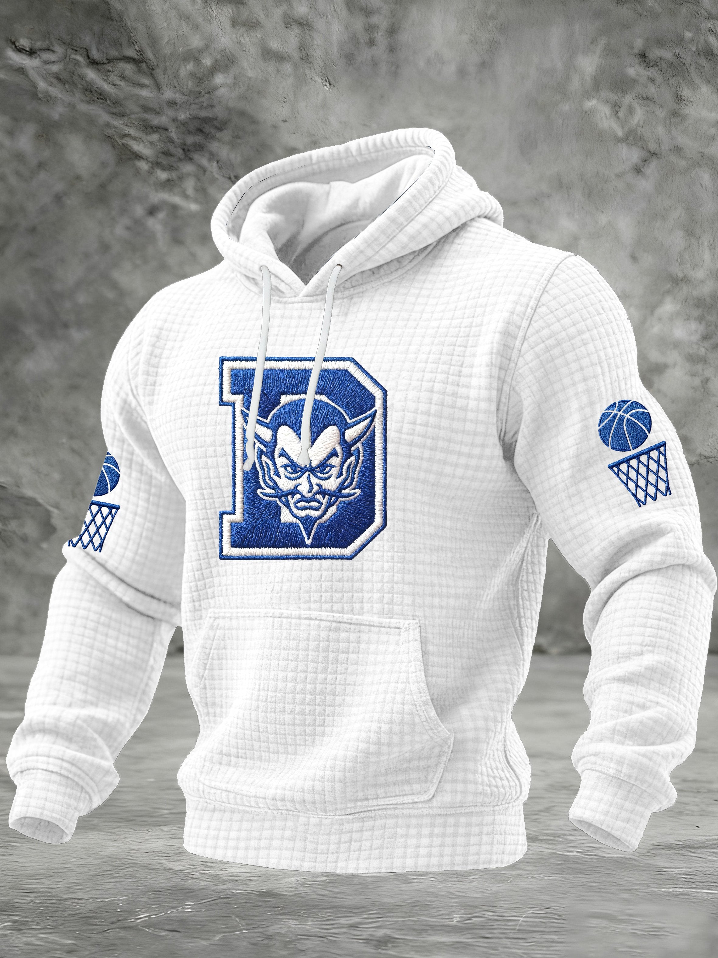 Men's Basketball Printed Hoodie